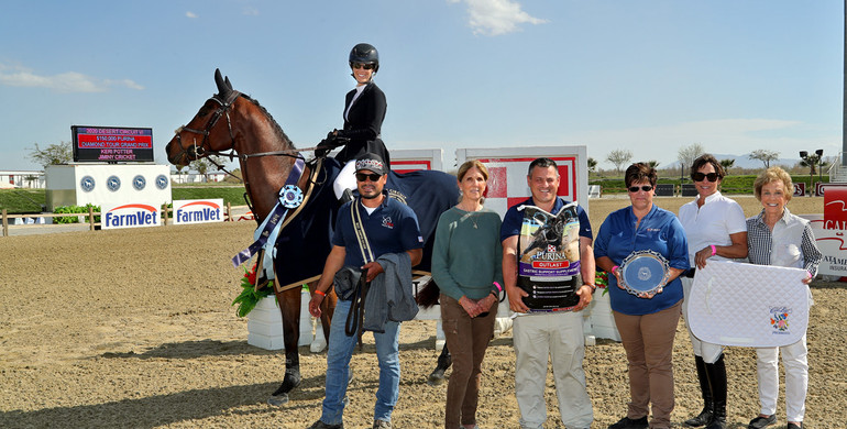 Keri Potter and Jiminy Cricket outperform the competition in the $150,000 Diamond Tour Grand Prix