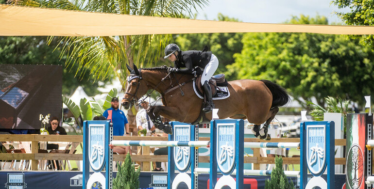 Emily Moffitt and Tipsy du Terral find the edge in the $137,000 CSI5* Palm Beach Masters Classic
