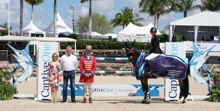 Natalie Dean and Ceitasi win $37,000 CaptiveOne Advisors 1.50m Jumper Series final to conclude WEF 2020