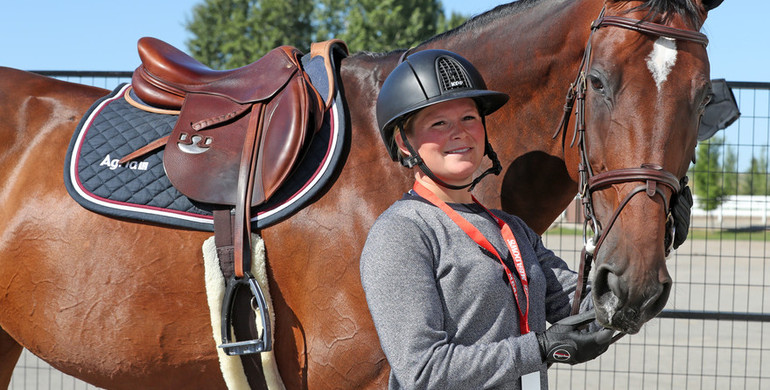 Stephanie Holmén: “Education, motivation and variation are the most important elements when working with young horses”