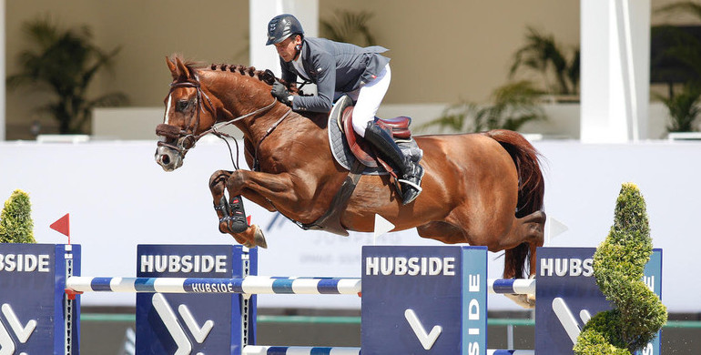 Julien Epaillard is Friday's fastest at CSI4* Hubside Jumping Grimaud