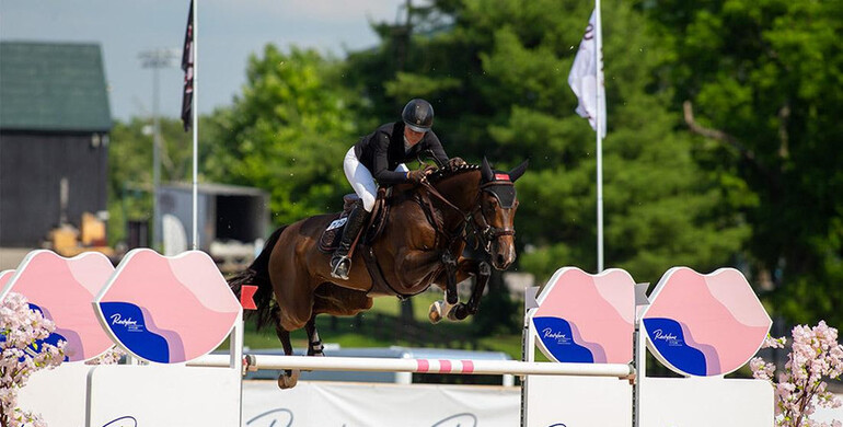 Nicole Shahinian-Simpson wins $37,000 Restylane® 1.45m FEI Welcome at Split Rock Jumping Tour’s Lexington International