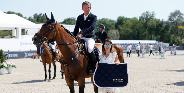 Bertram Allen and Lafayette Van Overis on top at Hubside Jumping Grimaud