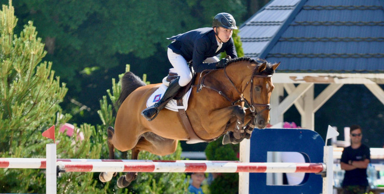 Simon Morssinkhof wins the CSI2* Grand Prix at the Baltica Tour