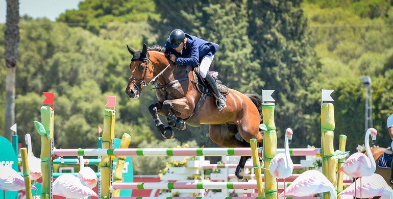 Henk van de Pol and Looyman Z to the top in the CSI2* Grand Prix in Vejer de la Frontera
