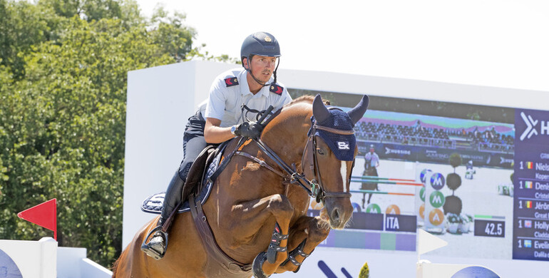 Lorenzo De Luca and Amarit d'Amour win the small Grand Prix at Hubside Jumping Grimaud