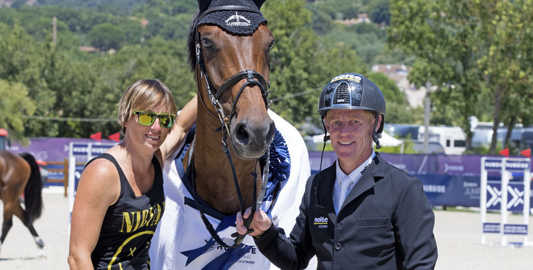 Sunday's CSI2* Grand Prix winners