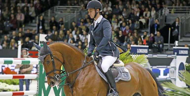 Steve Guerdat holds on to his lead in the Longines FEI World Cup Western European League