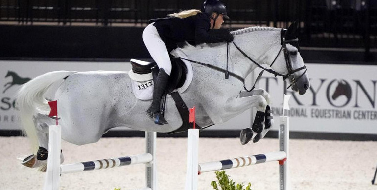 Kristen VanderVeen and Bull Run’s Faustino De Tili jump to $73,000 JTWG, Inc. Grand Prix CSI2* win