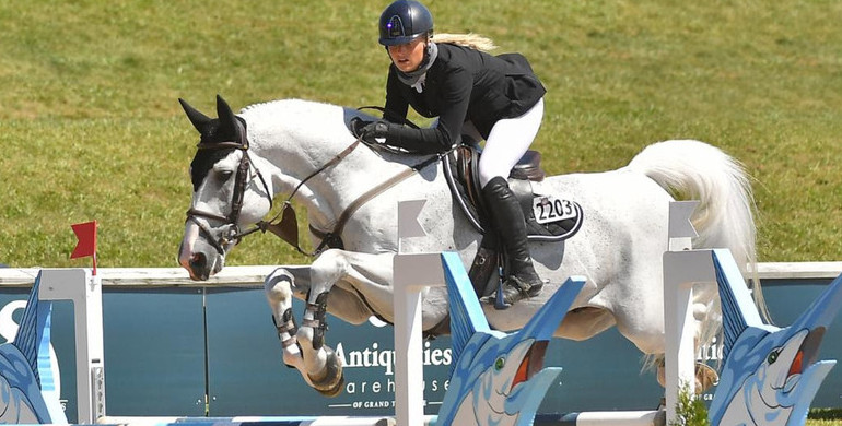 Kristen Vanderveen finishes one-two ahead of large field in $36,600 Welcome Stake CSI3*