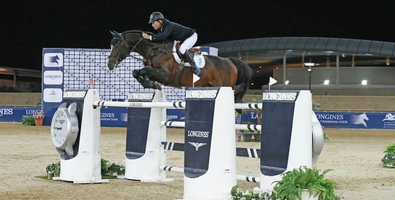Rolf-Göran Bengtsson and Casall Ask win the Longines Global Champions Tour Grand Prix in Doha