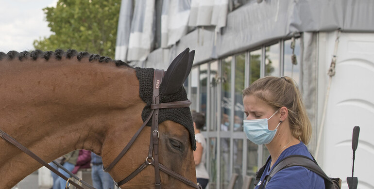 FEI “strongly recommends” use of face masks at their events