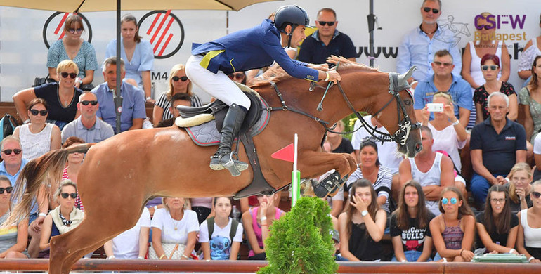 Roberto Turchetto wins the CSI3*-W Grand Prix in Budapest