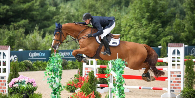 McLain Ward and Contagious claim $36,600 MMG Welcome Stake CSI3* in Traverse City debut