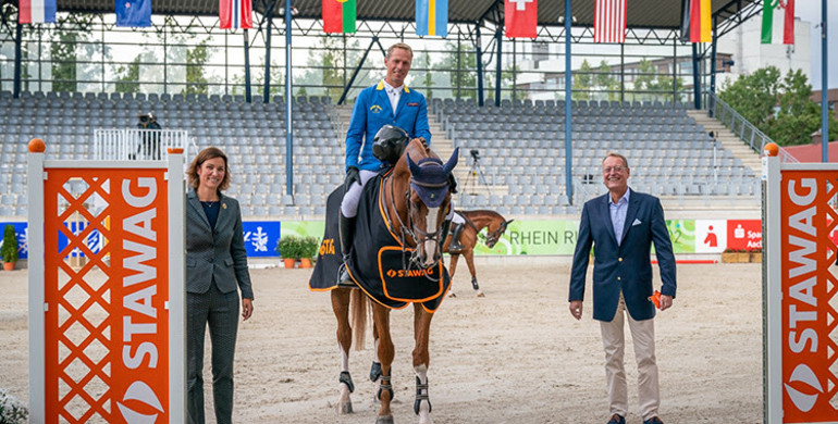 Double German in the STAWAG Prize at Aachen International Jumping