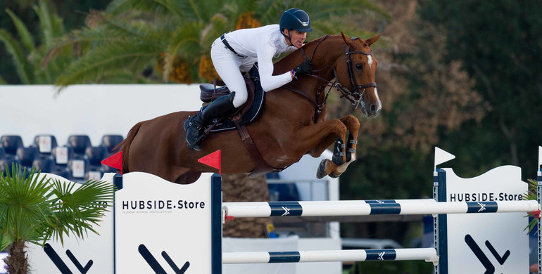 Henrik von Eckermann and Peter Pan best at Hubside Jumping
