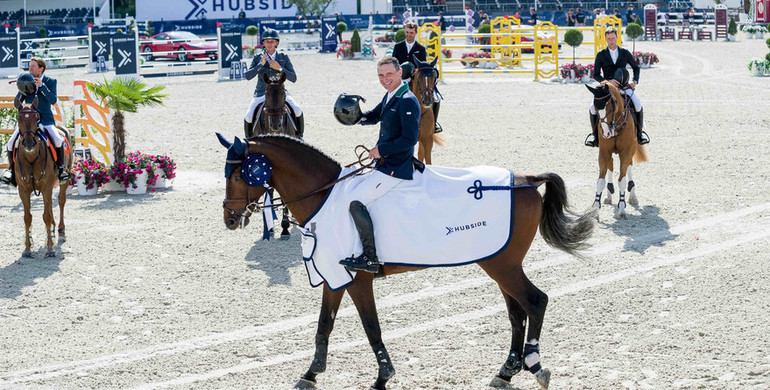 Ireland’s Denis Lynch faster than the French riders in the Hubside Fall Tour’s 5* Grand Prix