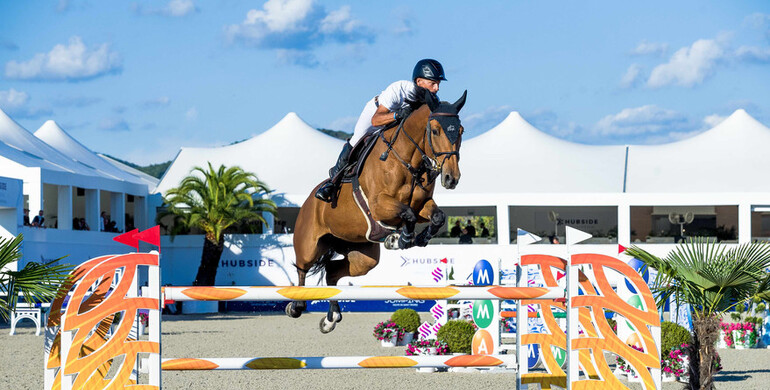 Pius Schwizer opens with a win at Hubside Jumping Fall Tour
