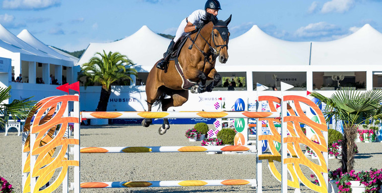 Pius Schwizer opens with a win at Hubside Jumping Fall Tour