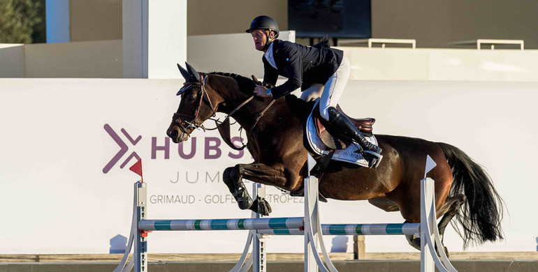 Niels Bruynseels and Frenchy VDS best in the CSI3* 1.50m Grand Prix at Hubside Jumping