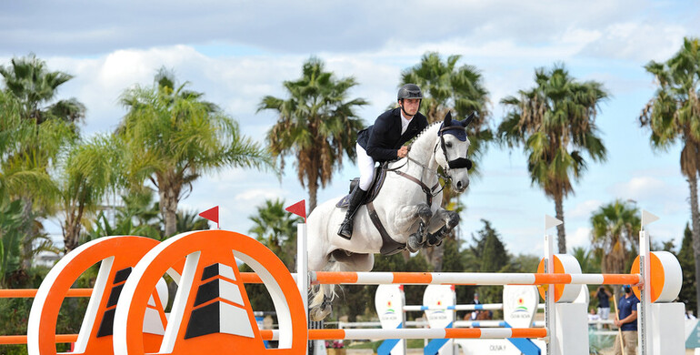 Richard Vogel flies to the win in the CSI2* Grand Prix presented by Oliva Nova Beach & Golf Resort at the Autumn MET