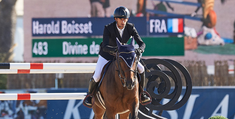 Harold Boisset best in the CSI2* Grand Prix presented by CHG at the Autumn MET