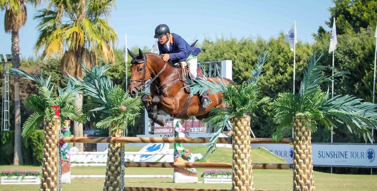 Henk van de Pol and Looyman Z top the CSI3* Grand Prix in Vejer de la Frontera