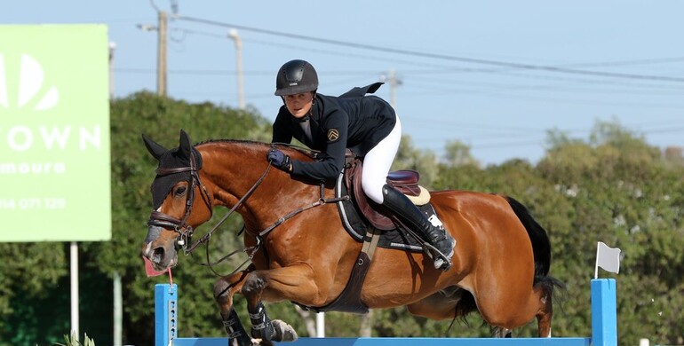 Kim Emmen and Jack van het Dennehof win the CSI3* Grand Prix in Vilamoura