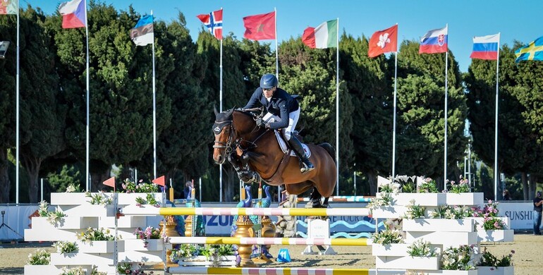 Henrik von Eckermann and Little Magic D’Asschaut win the CSI3* Grand Prix in Vejer de la Frontera