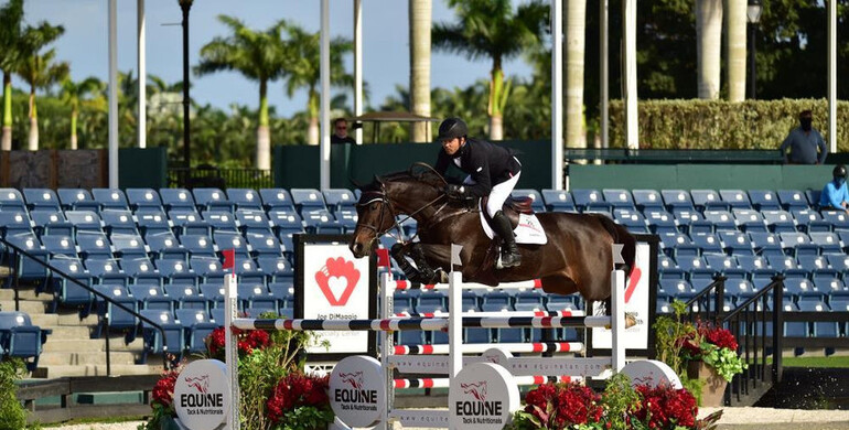 Kent Farrington and Austria 2 land the $37,000 Holiday & Horses 1.45m opener CSI4*