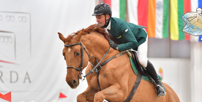 Jaroslaw Skrzyczynnski wins the CSI2* World Cup qualifier in Budapest