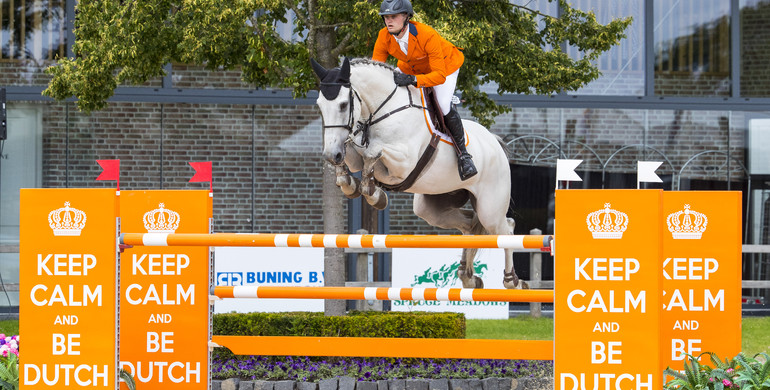 Bas Moerings: “When you have a lot of young horses, you grow with them as a rider”