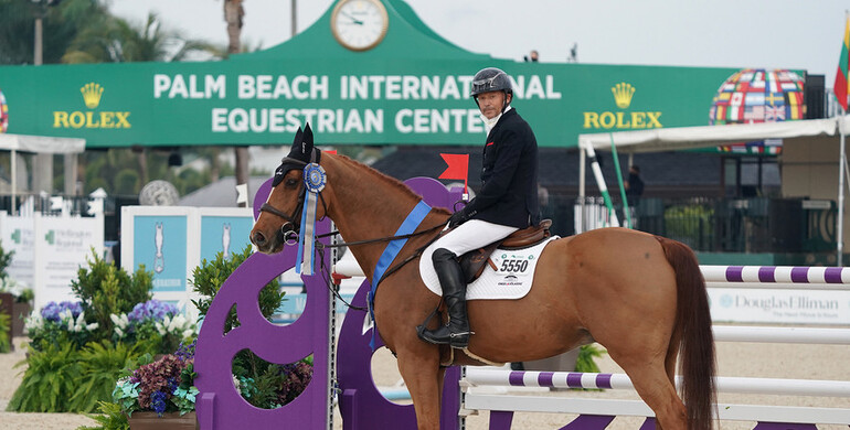 Eric Lamaze and Chacco Kid victorious at the Winter Equestrian Festival