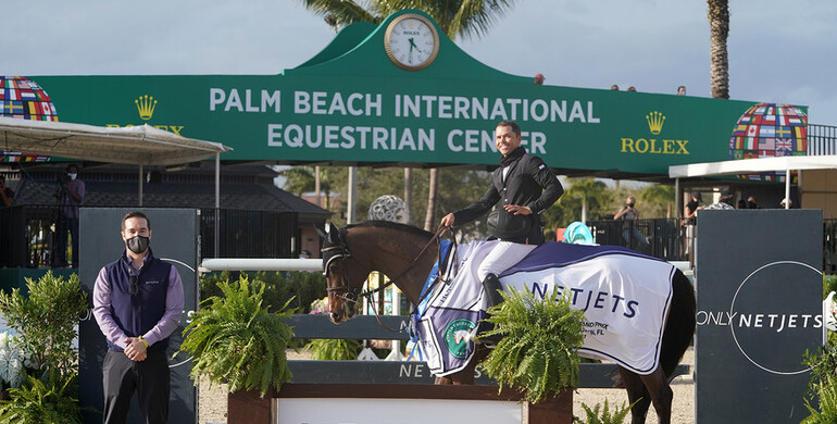 Twice is nice for Kent Farrington and Austria 2 capturing the $137,000 NetJets Grand Prix CSI3*