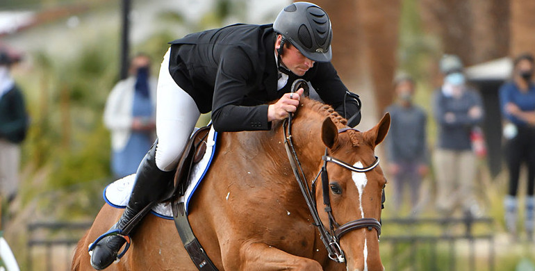 Nicky Galligan claims first ever FEI Grand Prix win with Javas Miss Jordan