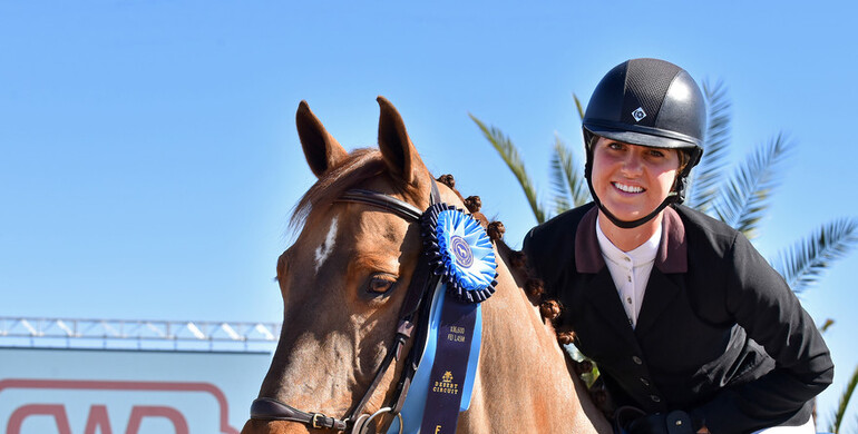A mighty big win for Chandler Meadows and Christy JNR in the FEI $36,600 1.45M CSI3*
