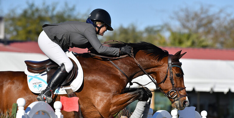 Lisa Carlsen and Livestream 2 emerge victorious in the FEI $137,000 1.55M CSI3* Grand Prix