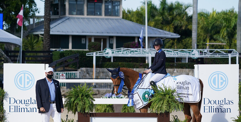 Sydney Shulman and Villamoura kick off WEF 5 with a victory in the $37,000 Douglas Elliman Real Estate 1.45m CSI5*