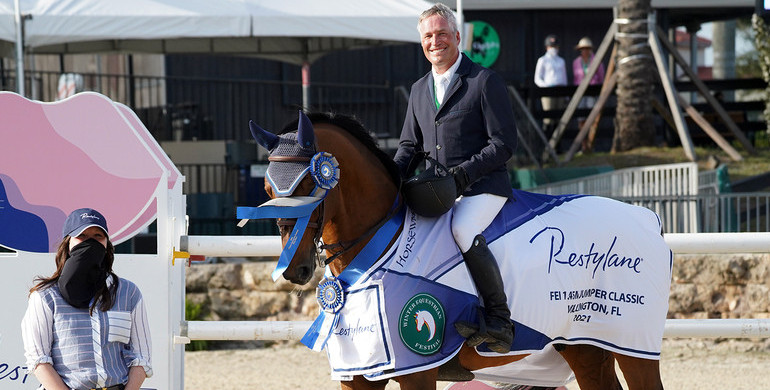 Jim Ifko and Un Diamant Des Forets fly high in the $37,000 Restylane 1.45m qualifier CSI2*