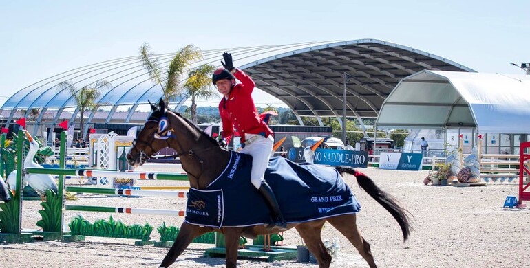 Urh Bauman and Larisal win the CSI3* Grand Prix at the Vilamoura Atlantic Tour
