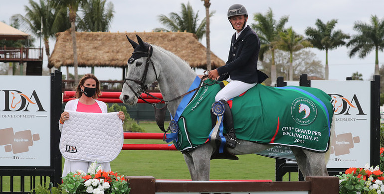 All bets on Bertram as the Irishman notches another 2021 WEF 6 win in $137,000 IDA Development Grand Prix CSI3*