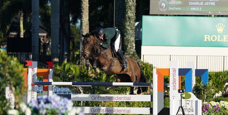 Speedy finish for Charlie Jayne and Amice Z in $37,000 Griffis Residential 1.45m qualifier CSI2*