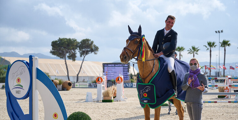 Nicolas Delmotte dominates the CSI3* 1.50m Grand Prix presented by Oliva Nova Beach & Golf Resort at Spring MET 2021