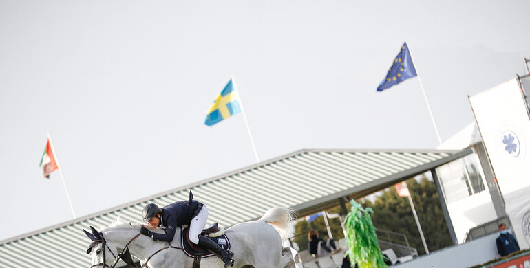 Michael G Duffy and Lapuccino 2 win the CSI4* Andalucia Grand Prix at the Sunshine Tour