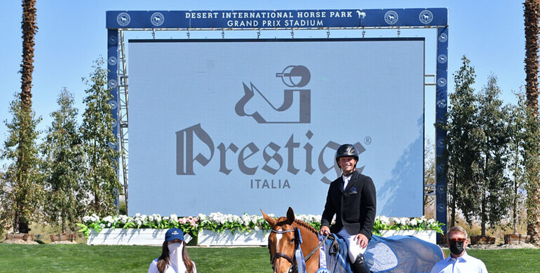 Nicky Galligan and Javas Miss Jordan couldn’t be caught in Desert Circuit VI’s $36,600 FEI 1.45M CSI3*
