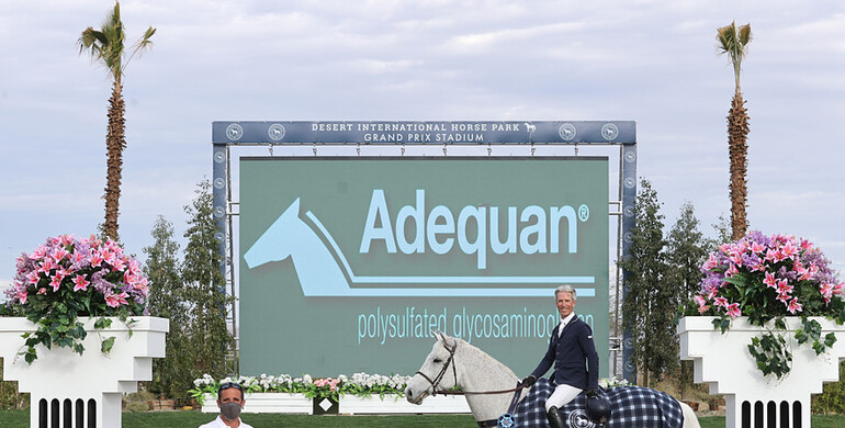 Richard Spooner and Quirado RC triumph in the $137,000 FEI 1.55M CSI3*, sponsored by Adequan