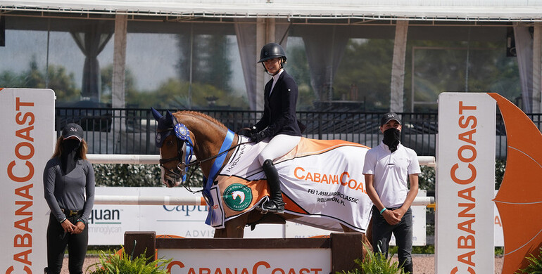 Whitaker returns to WEF winner’s circle in $37,000 CabanaCoast CSI2* qualifier
