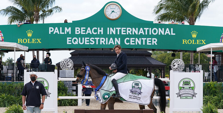 Patience pays off for Adam Prudent in the $214,000 Wellington Agricultural Services Grand Prix CSI4*