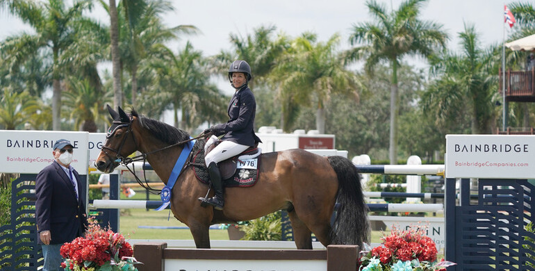 Kraut kickstarts new partnership, capping off stellar week with victory in the $137,000 Bainbridge Companies Grand Prix CSI3*