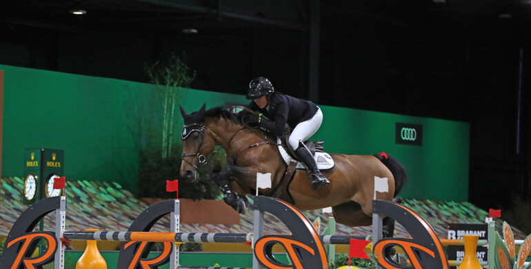 Gudrun Patteet and Sea Coast Monalisa van’t Paradijs best in the Borek Prize at The Dutch Masters